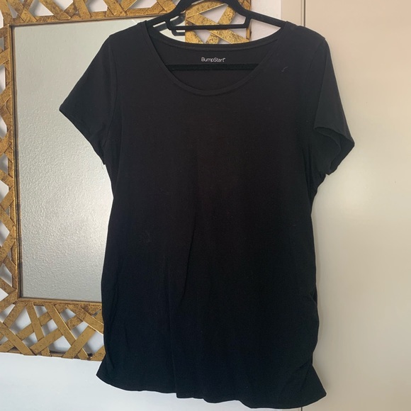 BumpStart black maternity top - Picture 2 of 3